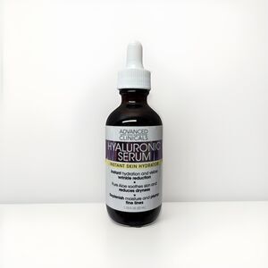 Advanced Clinicals Hyaluronic Serum Instant Soothe Skin Hydrator 1.75 fl oz NEW